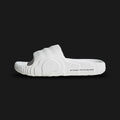 White Island Club Adilette 22 Slides with brand logo on a white background. Luxuntique offers authentic Adidas sandals at the lowest prices in Sri Lanka.