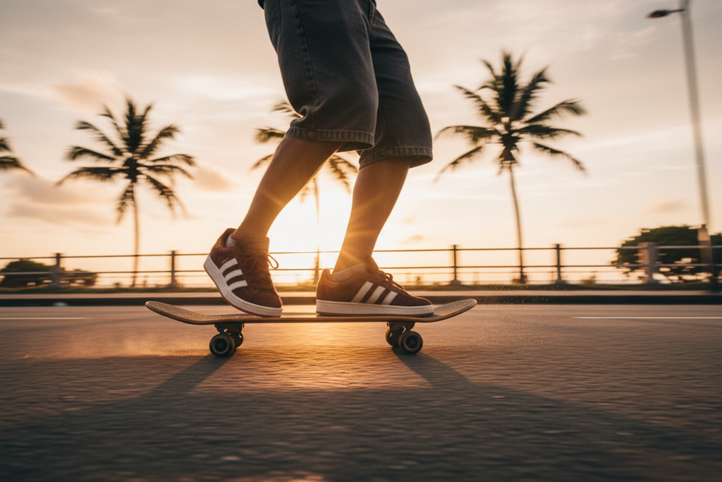 Adidas Campus 00s Dynamic Skate Action Shot