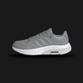 adidas Cloudfoam Step shoes in Grey and Cloud White (Design Code: JS2911). Featuring a breathable textile mesh upper in a versatile Grey colorway with contrasting Cloud White three-stripes and heel branding. Equipped with a plush Cloudfoam midsole for immediate step-in comfort and a durable rubber outsole. Luxuntique offers 100% authentic adidas walking sneakers at the lowest price in Sri Lanka.