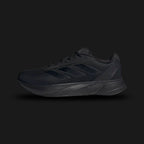 Adidas Duramo SL shoes in Core Black and Cloud White (IE7261). Features a lightweight mesh upper for ventilation, a responsive LIGHTMOTION midsole for versatile cushioning, and a durable Adiwear outsole for multi-surface traction. Luxuntique guarantees 100% authentic "Adidas" performance footwear in Sri Lanka.