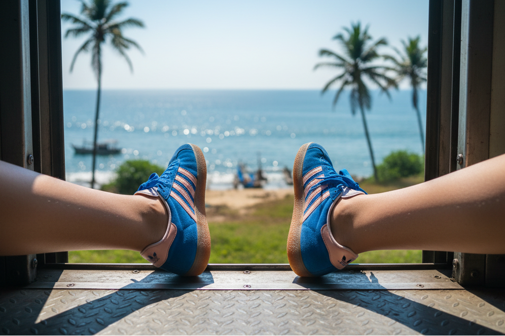 Adidas Gazelle Indoor Coastal Train Lifestyle Photo