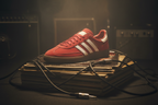 adidas Handball Spezial Scarlet Music Studio Shot