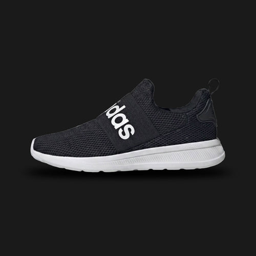 Adidas Lite Racer Adapt 4.0 men's slip-on running shoes in Core Black and Cloud White (Design Code: H04343). Featuring a sock-like mesh upper, Cloudfoam midsole for step-in comfort, and a branded elastic midfoot strap for a secure fit. Luxuntique offers 100% authentic Adidas slip-on sneakers at the lowest price in Sri Lanka.