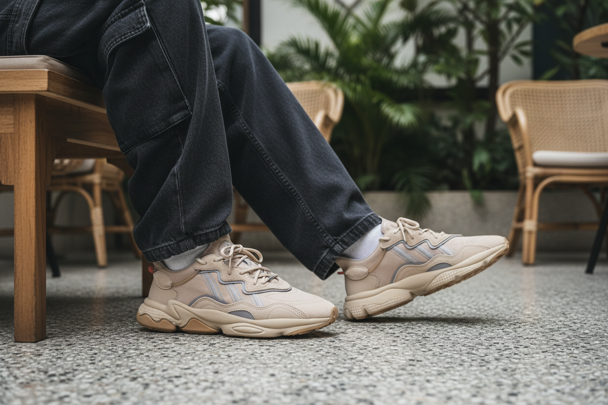 Adidas Ozweego Lifestyle Photography - Colombo 7 Coffee Shop