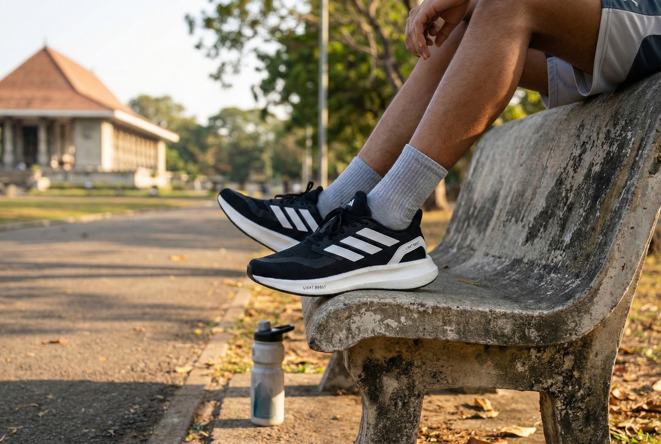 Adidas Pureboost Light Lifestyle - Post-Run at Independence Square