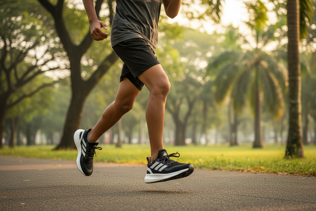 Adidas Pureboost Light - Natural Running Form at Viharamahadevi Park