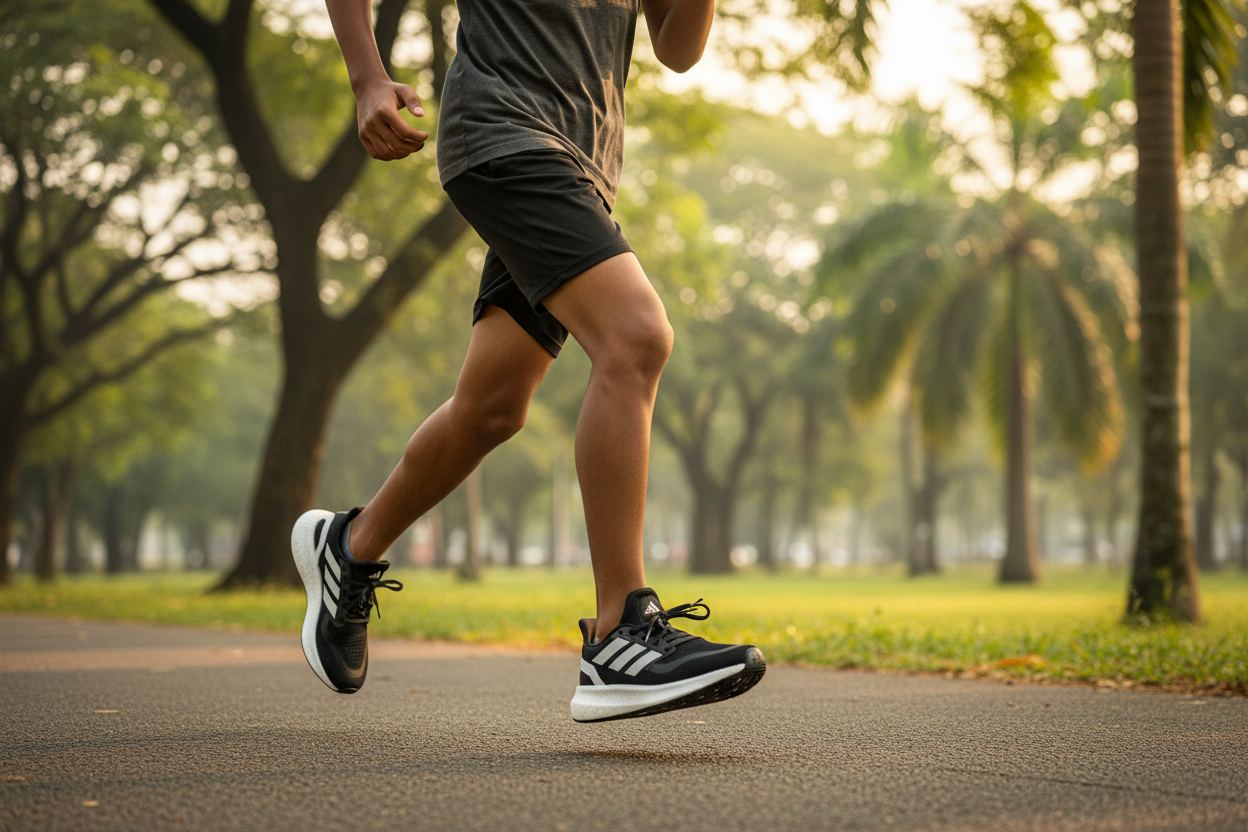Adidas Pureboost Light - Natural Running Form at Viharamahadevi Park