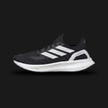 adidas Pureboost Light running shoes in Core Black and Cloud White (Design Code: IH2466). Featuring a breathable engineered mesh upper in Core Black with contrasting Cloud White three-stripes. Equipped with a responsive Light BOOST midsole—the lightest Boost foam to date—and a flexible Stretchweb rubber outsole for smooth, energetic city running. Luxuntique offers 100% authentic adidas lightweight running sneakers at the lowest price in Sri Lanka.