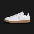 adidas Stan Smith shoes in Cloud White and Gum (Design Code: ID1342). Featuring a clean, smooth Cloud White synthetic upper with tonal white heel detailing and iconic perforated three-stripes. Finished with a retro-inspired, honey-colored Gum rubber cupsole for a classic vintage tennis look. Luxuntique offers 100% authentic adidas lifestyle sneakers at the lowest price in Sri Lanka.