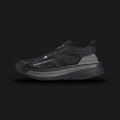 Adidas by Stella McCartney Ultraboost 5 shoes in Core Black, Crew Orange, and Charcoal (IE8771). Features a sustainable, breathable Core Black synthetic mesh upper encased in distinct Charcoal supportive overlays. Includes a thick, energy-returning Boost foam midsole, striking Crew Orange designer accents, and a durable rubber outsole. Luxuntique guarantees 100% authentic Adidas footwear in Sri Lanka.