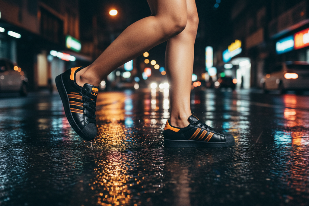 Adidas Superstar II Colombo Fort Night Action Side View