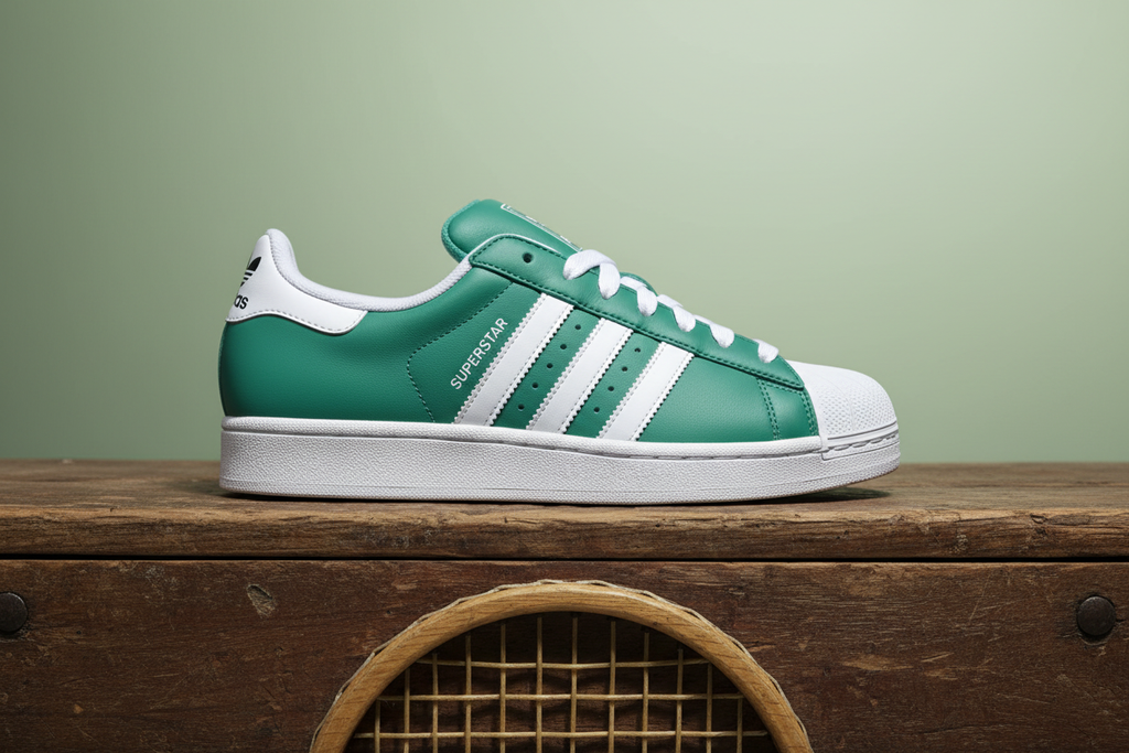 Adidas Superstar II Studio Shot with Oak Surface