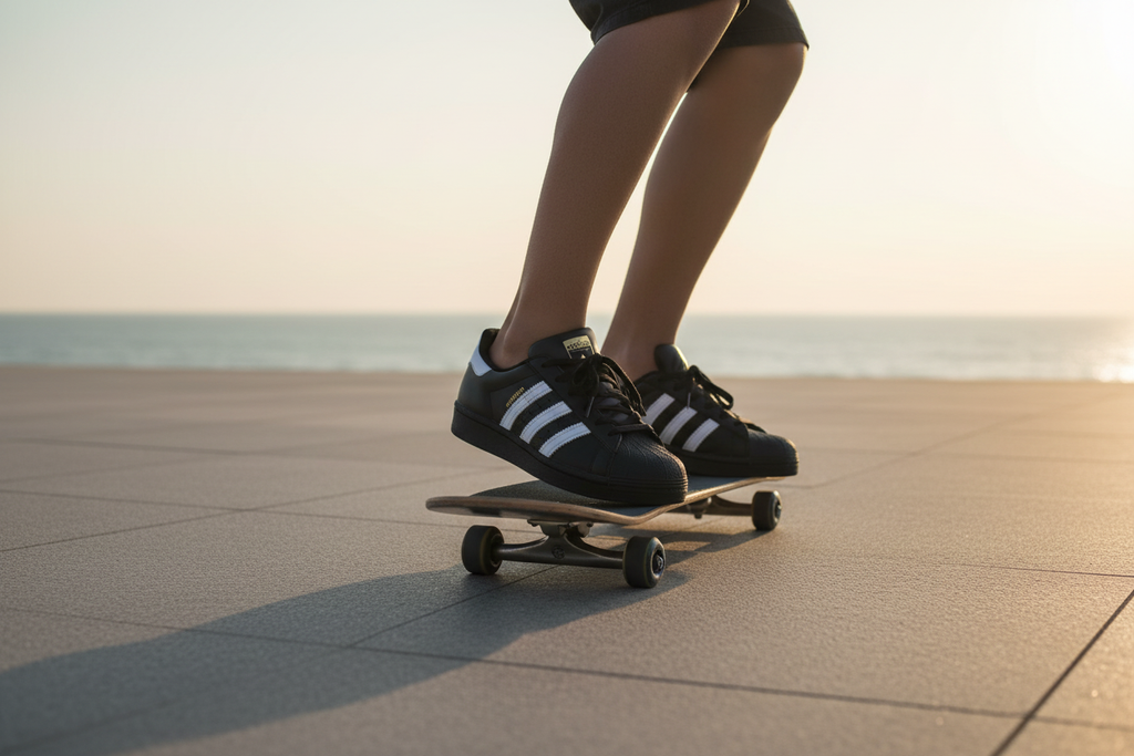 Adidas Superstar Port City Action Shot