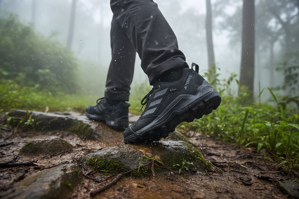 Adidas Terrex Eastrail GORE-TEX Knuckles Mountain Range Adventure Shot