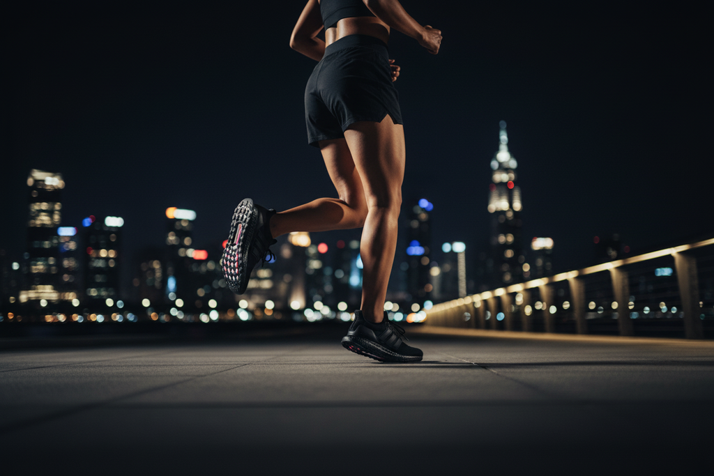 Adidas Ultraboost 1.0 Action Shot - Port City Colombo Night Run