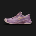 Purple Asics GEL-CHALLENGER 14 PADEL athletic shoe with gold accents (Design code: 1042A232-500). Luxuntique offers 100% authentic ASICS tennis and padel sneakers at the lowest prices in Sri Lanka.