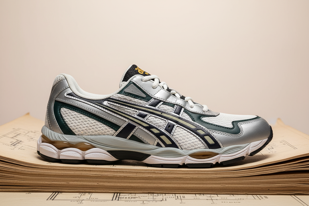 ASICS GEL-NYC 2055 studio product photography