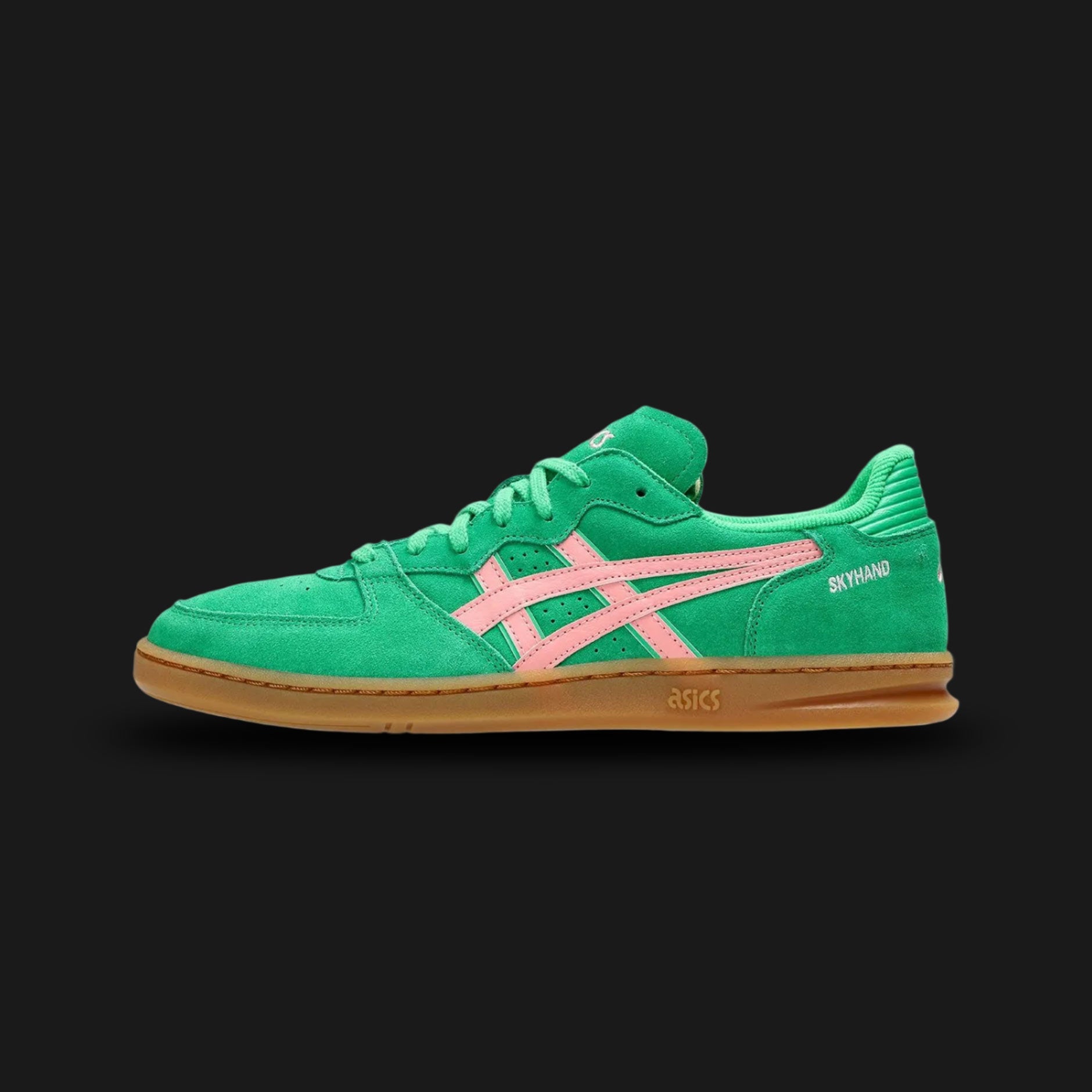 Green SKYHAND OG sneaker with pink accents (Design code: 1203A452-300). Luxuntique offers 100% authentic ASICS lifestyle sneakers at the lowest prices in Sri Lanka.