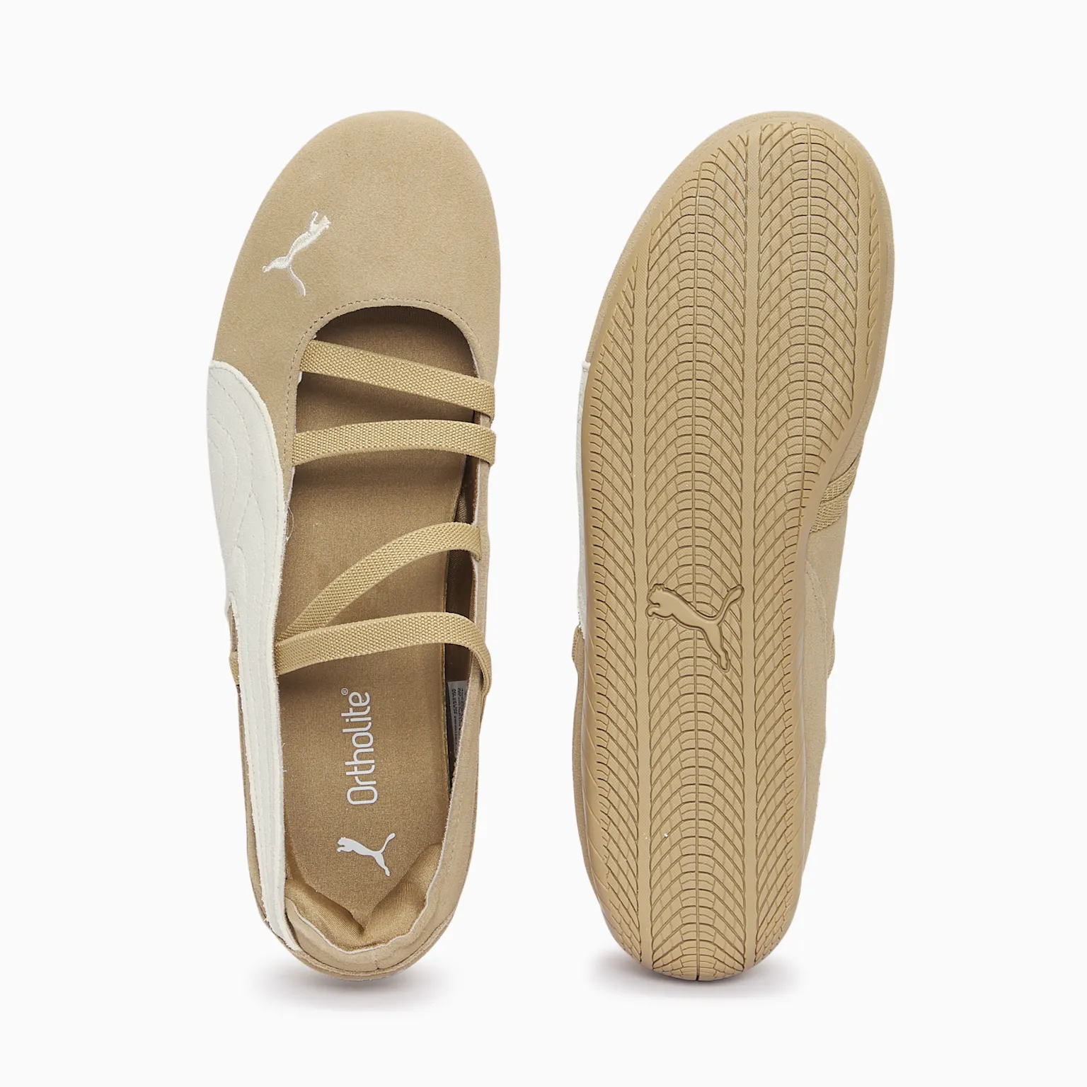 Puma Speedcat Suede Café Ballet Sneakers