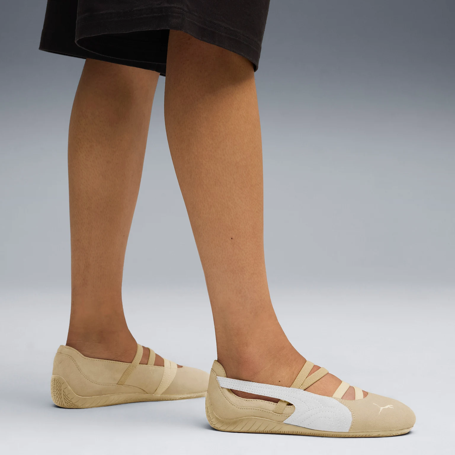 Puma Speedcat Suede Café Ballet Sneakers