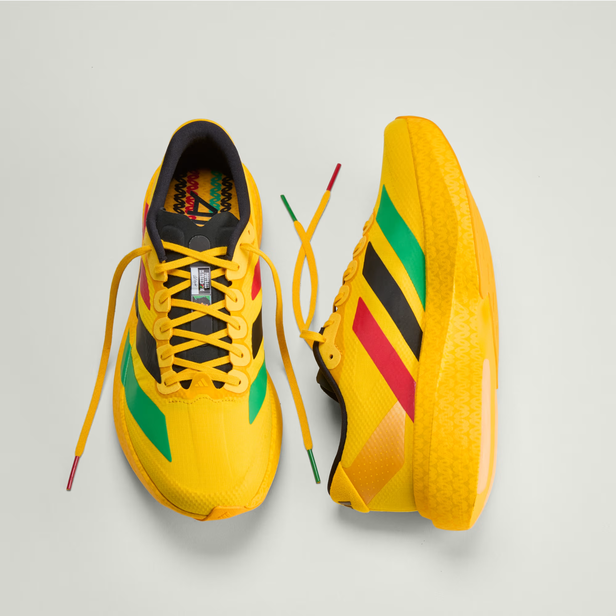 Adidas Jamaica 26 x Bob Marley Adizero EVO SL Shoes