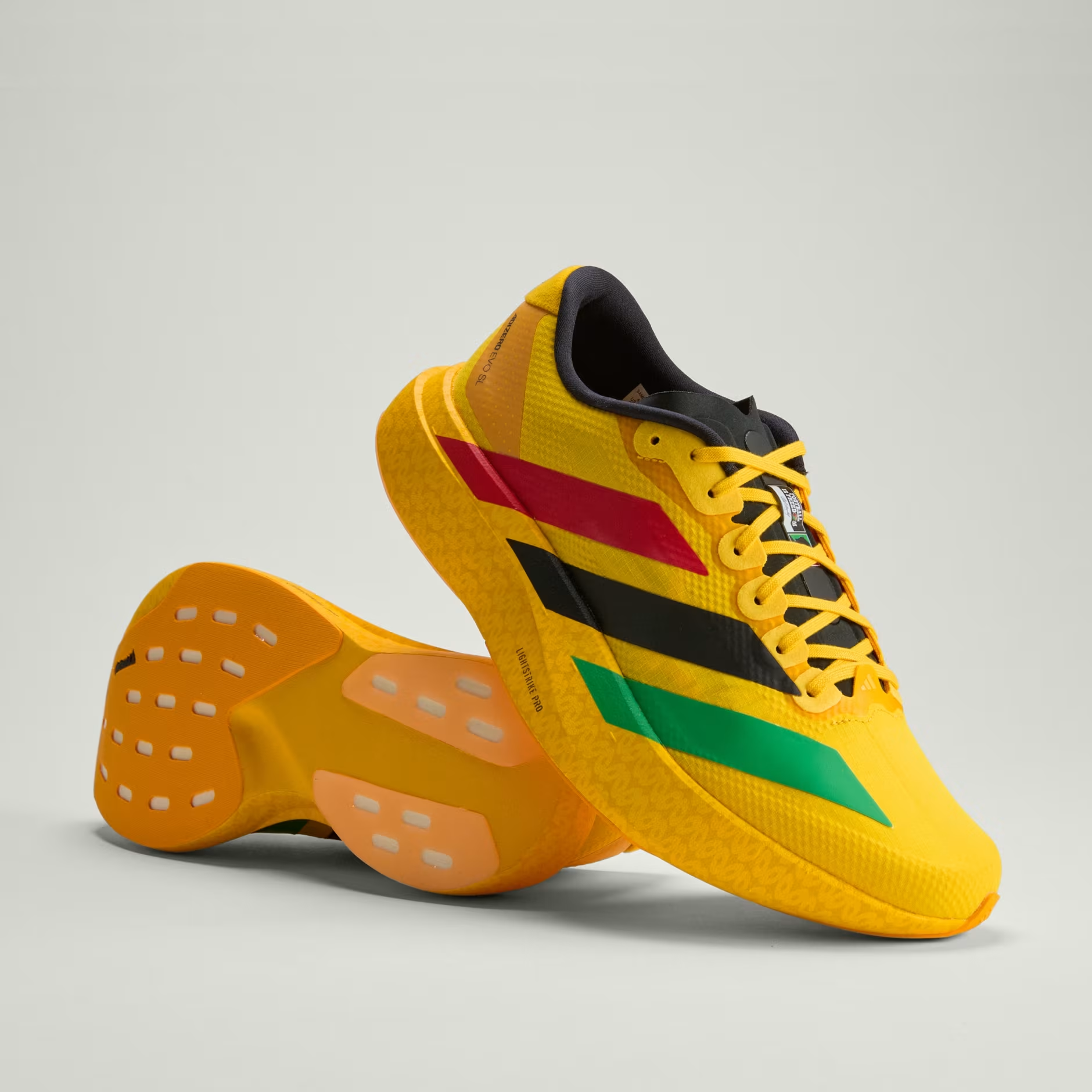 Adidas Jamaica 26 x Bob Marley Adizero EVO SL Shoes