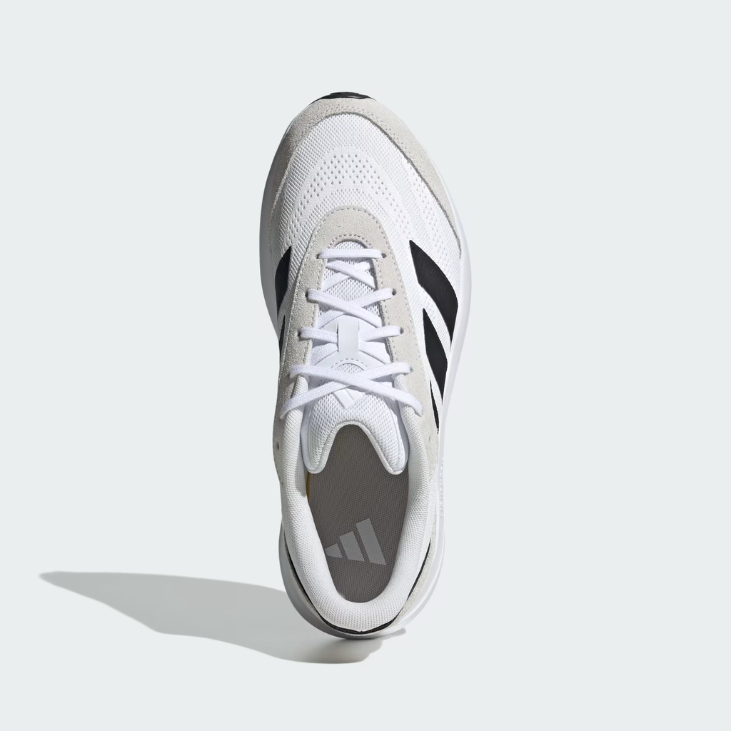 Adidas Lightshift JH9317 - Full Outsole Top-Down showing Black Rubber Traction Pattern with White Flex Channels across Full Length