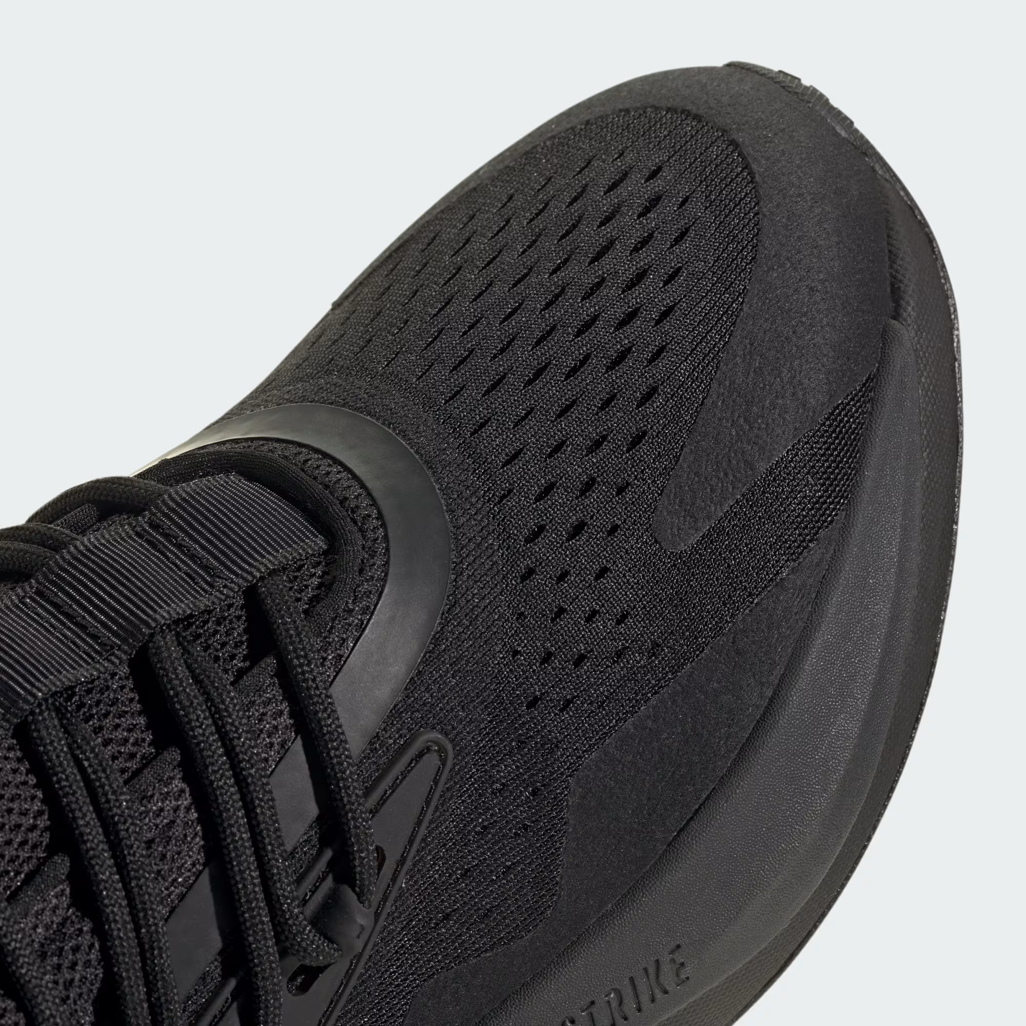 Adidas Alphaboost V2 JH6957 - Heel Close-up showing FORMOTION Red Pod, Three Adidas Stripes & Red Collar Lining