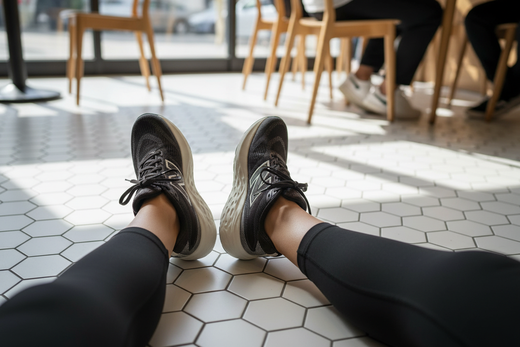 New Balance Fresh Foam X 880v15 Lifestyle Shot - Minimalist Cafe Colombo