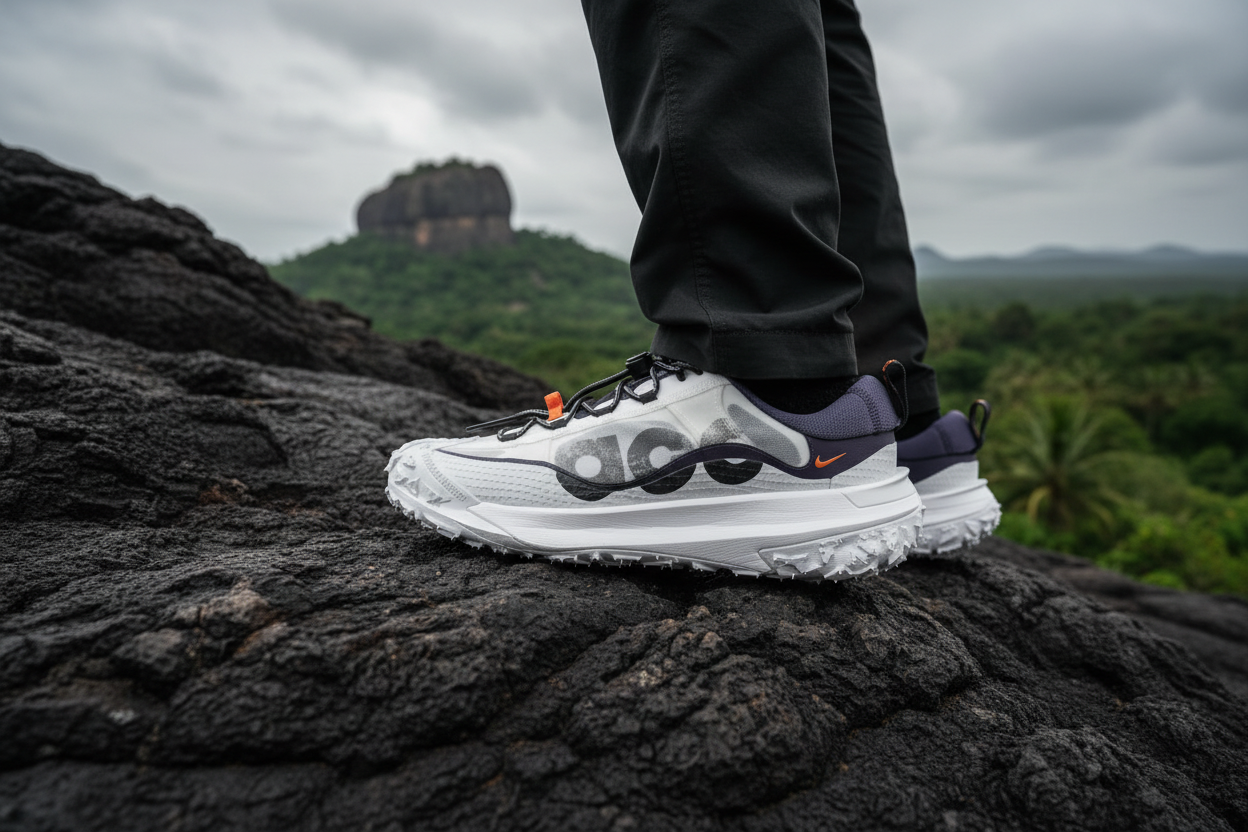 Nike ACG Mountain Fly 2 Low - Rock Climbing Action