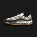Nike Air Max 97 sneaker with black, white, and brown color scheme (Design code: NK921826-203). Luxuntique offers 100% authentic Nike Air Max sneakers at the lowest prices in Sri Lanka.