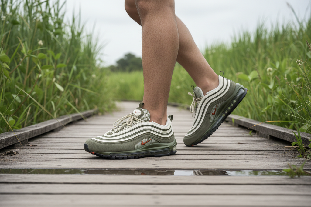 Nike Air Max 97 SE Beddagana Wetland Action Shot