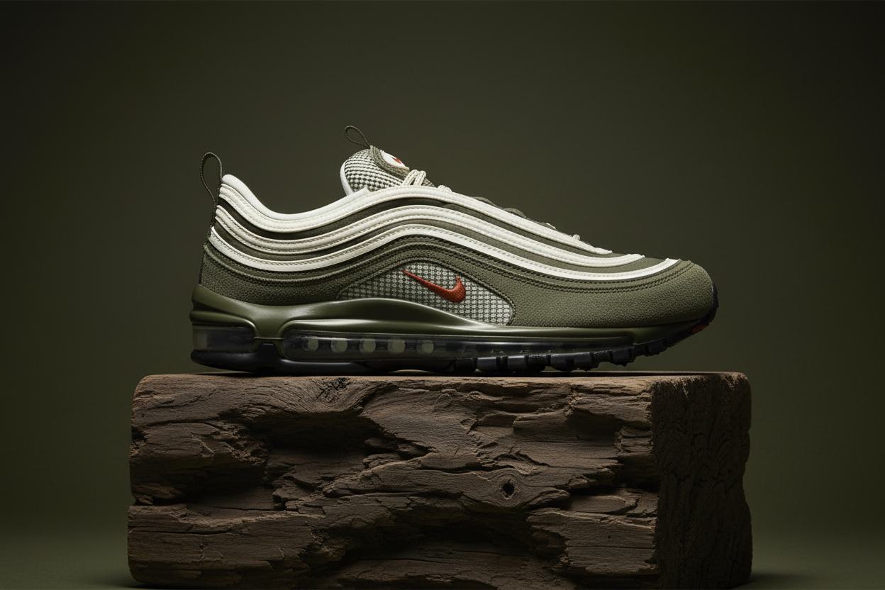 Nike Air Max 97 SE Studio Shot with Slate