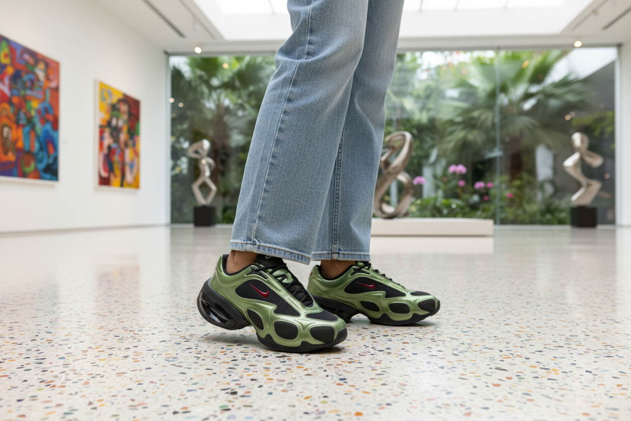 Nike Air Max Muse Colombo Art Gallery Editorial Fashion Shot