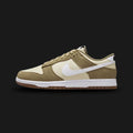 Beige Nike Dunk Low Retro SE sneaker with white swoosh logo (Design code: NKIB6399-200). Luxuntique offers 100% authentic Nike Dunk Lows at the lowest prices in Sri Lanka.