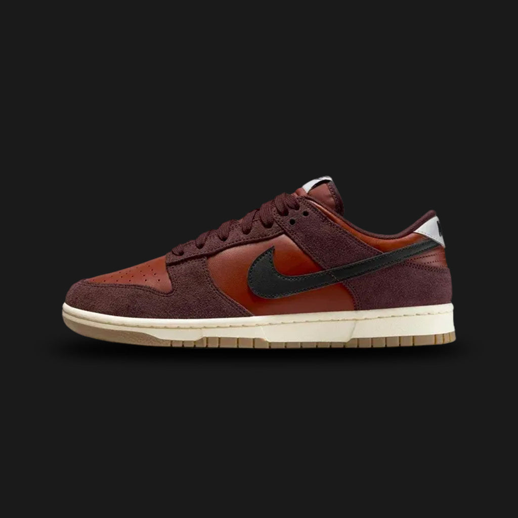 Brown Nike Dunk Low Retro SE sneaker (Design code: NKIB6399-600). Luxuntique offers 100% authentic Nike Dunk Low Special Edition at the lowest prices in Sri Lanka.