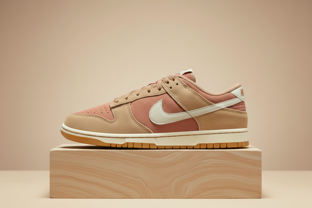 Nike Dunk Low Retro SE Canyon Rust Beach - Premium Studio Shot