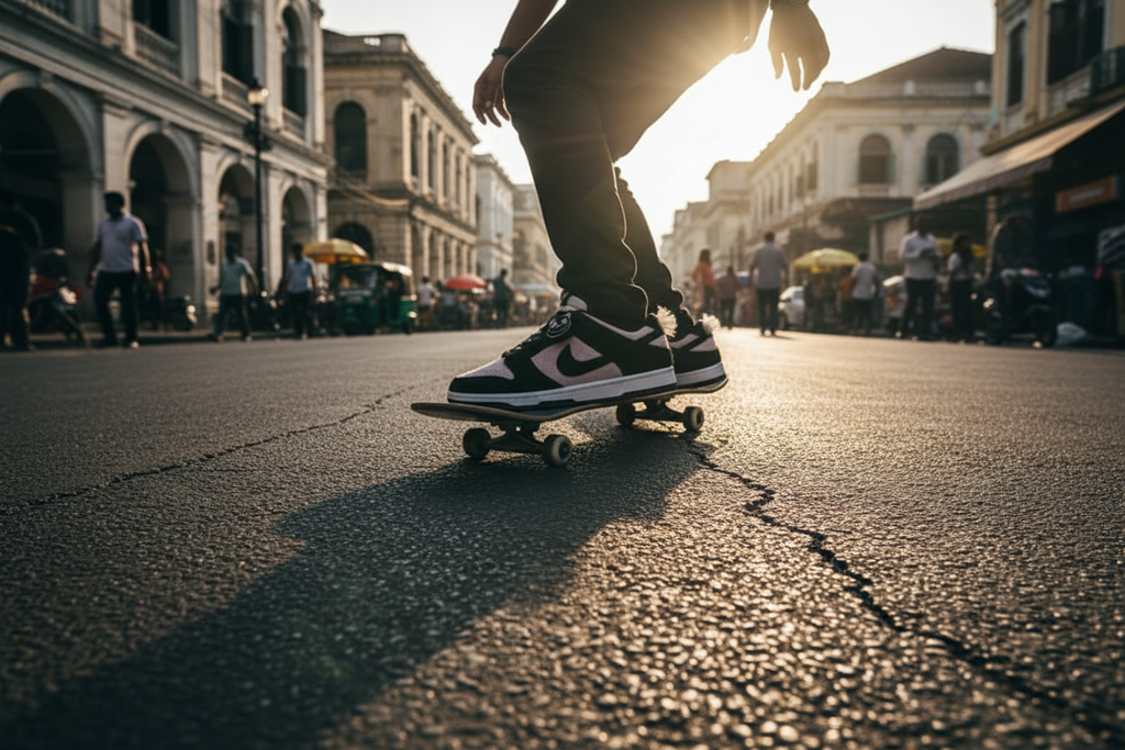Nike Dunk Low Retro SE Colombo Street Scene