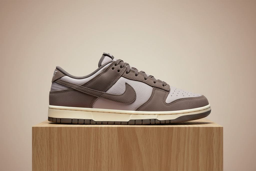 Nike Dunk Low Retro SE Ironstone Plum Eclipse - Premium Studio Shot