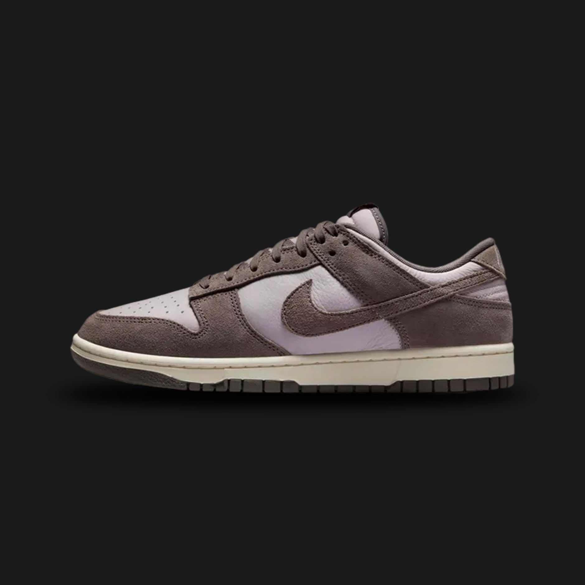 Brown and beige Nike Dunk Low Retro SE Leather/Suede sneaker (Design code: NKFQ8249-001). Luxuntique offers 100% authentic Nike Dunk SE sneakers at the lowest prices in Sri Lanka.