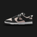 Nike Dunk Low Retro SE men's shoes in White and Black (Design Code: IB2990-100). Featuring a premium leather upper with classic color blocking, a padded low-cut collar for comfort, and a crisp white midsole. Includes a durable rubber outsole with the classic hoops pivot circle. Luxuntique offers 100% authentic Nike Dunk Retro sneakers at the lowest price in Sri Lanka.