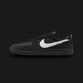 Nike Field General 82 retro shoes in Black and White (Design Code: HF3165-001). Featuring a durable black nylon base with premium black suede and leather overlays, contrasted sharply by a crisp white leather Swoosh and heel tab. Built on a signature black nubby Waffle outsole with gridiron-inspired traction for everyday streetwear durability. Luxuntique offers 100% authentic Nike lifestyle sneakers at the lowest price in Sri Lanka.