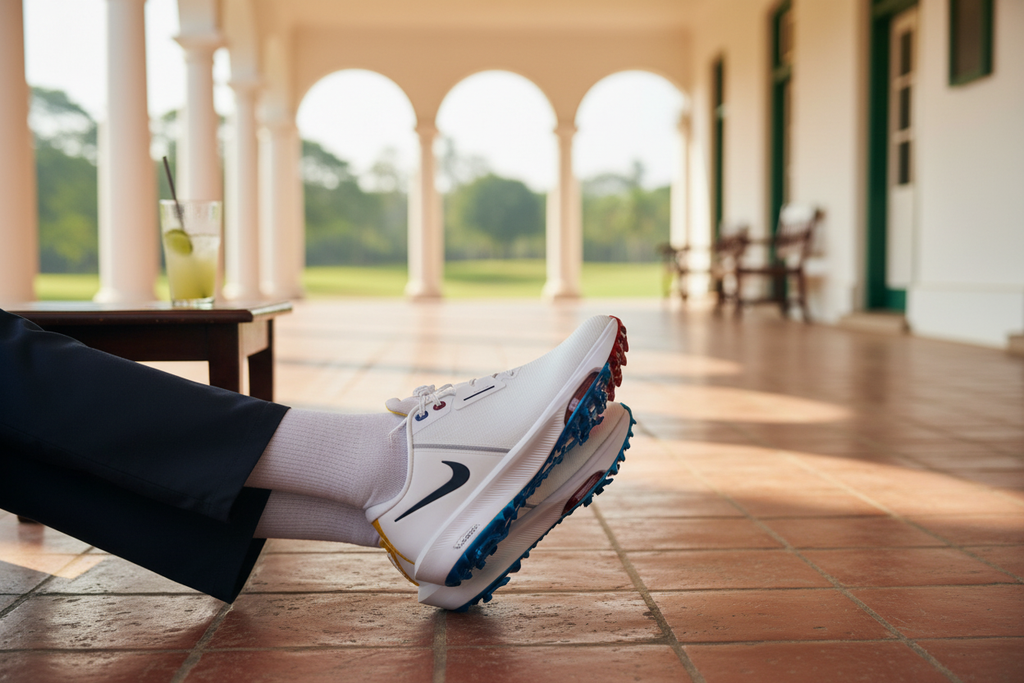 Nike Infinity Tour 2 Golf Shoes Royal Colombo Golf Club Lifestyle Shot