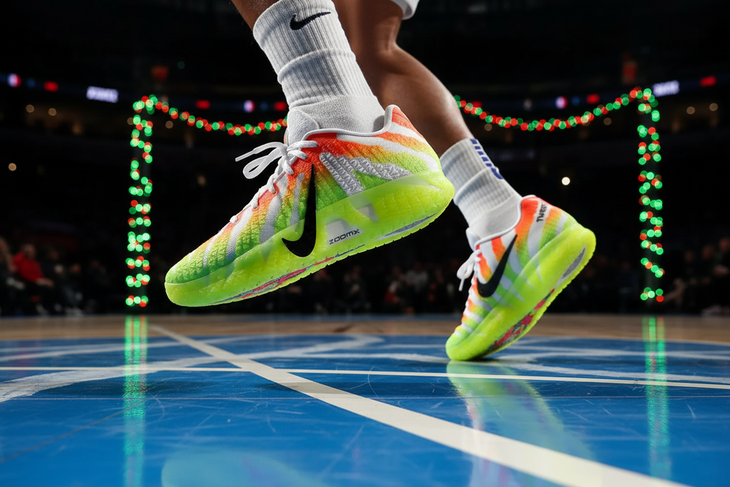 Nike Ja 3 Christmas Arena Action - Accurate Details
