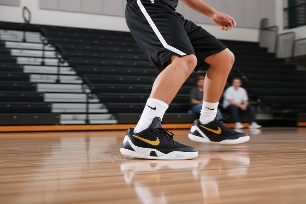 Nike Kobe IX Basketball Action Shot