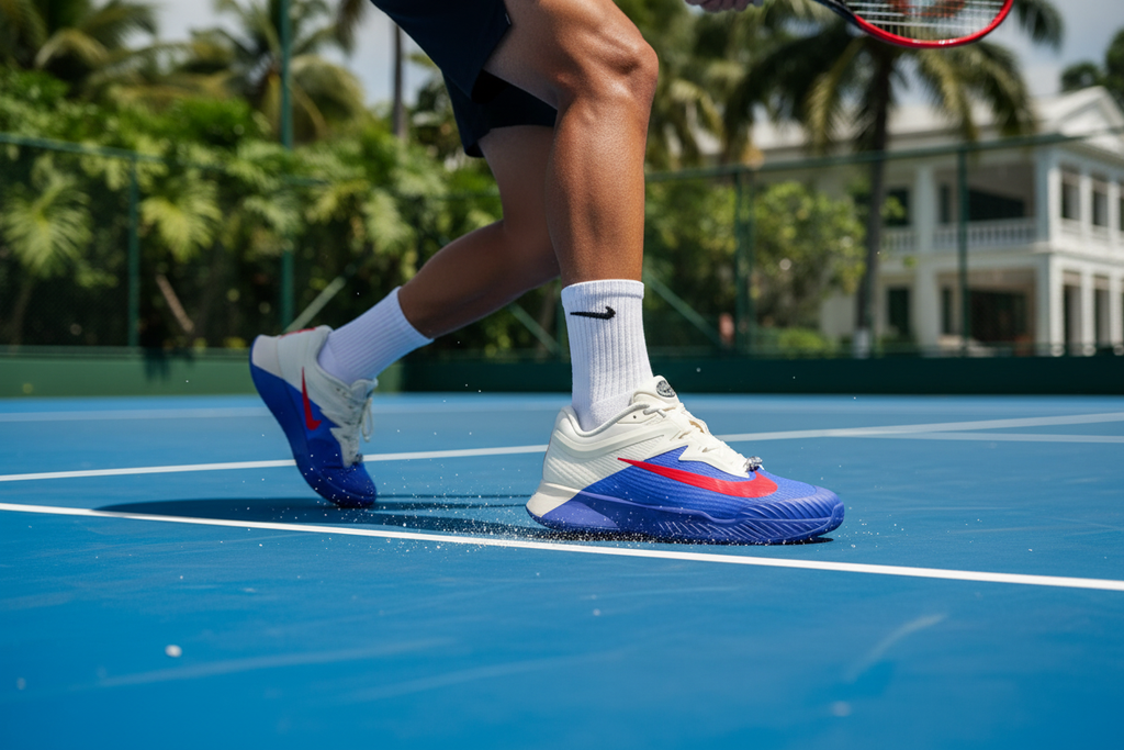 Nike Vapor Pro 3 Premium Tennis Court Colombo Action Shot