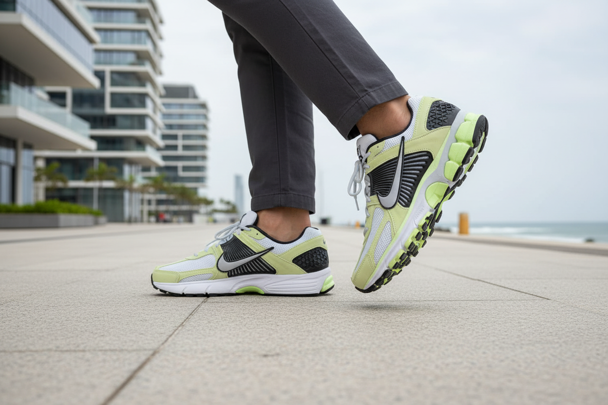 Nike Vomero 5 Lime Urban Shot
