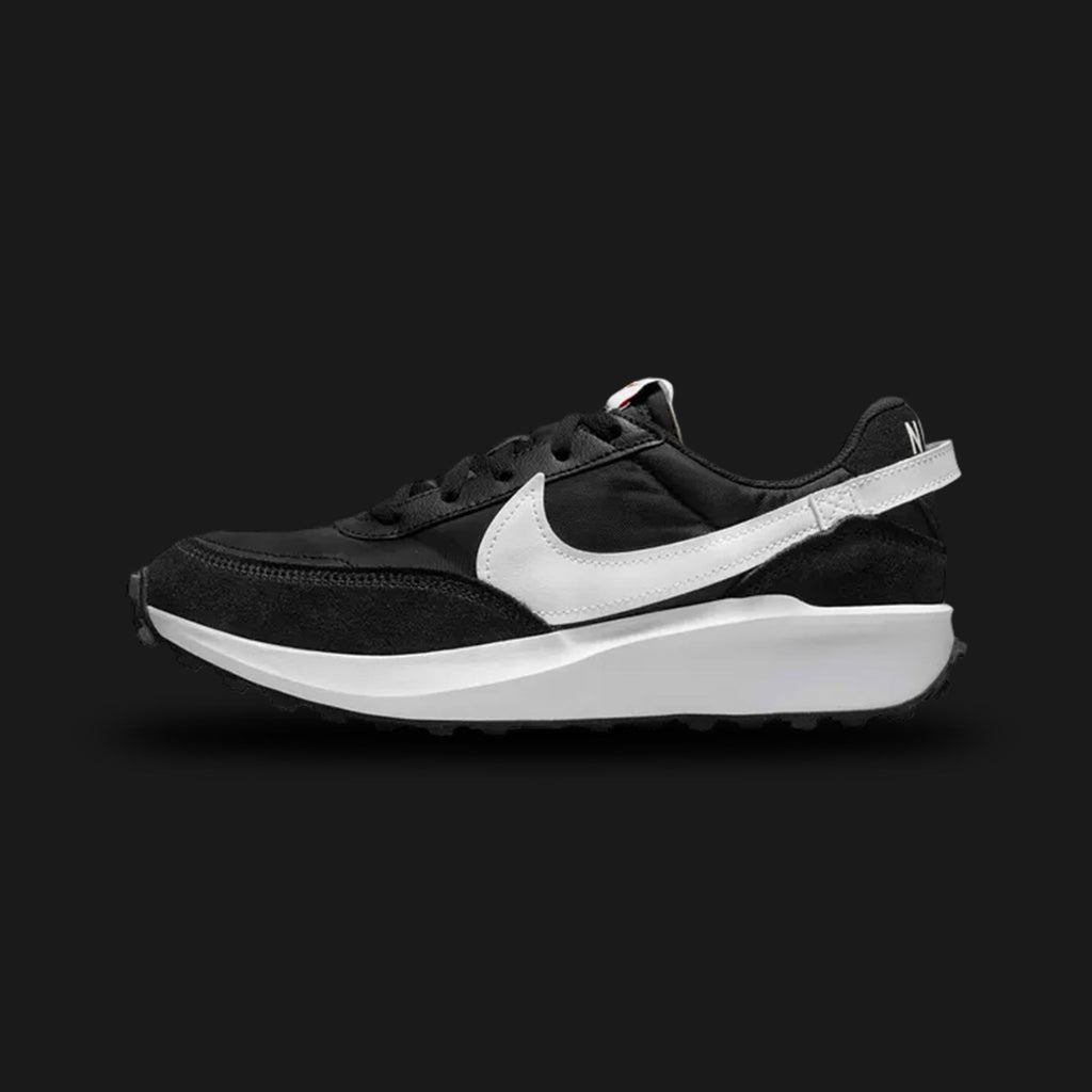 Black and white Nike Waffle Debut sneaker (Design code: NKDH9523-002). Luxuntique offers 100% authentic Nike Waffle sneakers at the lowest prices in Sri Lanka.