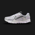 White Nike Zoom Vomero 5 running shoe with black accents (Design code: NKIB7253-500). Luxuntique offers 100% authentic Nike Zoom footwear at the lowest prices in Sri Lanka.