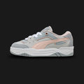 Gray and pink PUMA-180 sneaker with retro skate-inspired design (Design code: 397725-01). Luxuntique offers authentic PUMA 180 sneakers at the lowest prices in Sri Lanka.